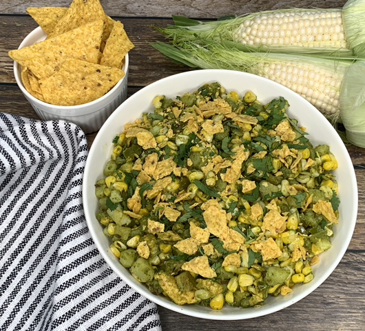 Corn Bhel A Unique Vegan And Gluten Free Indian Snack In Fused